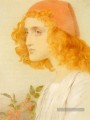 Le bonnet rouge peintre victorien Anthony Frederick Augustus Sandys
